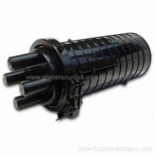 Dome/Vertical Fiber Optic Splice Closure with 48 Capacity and Rubber Ring Seal Way